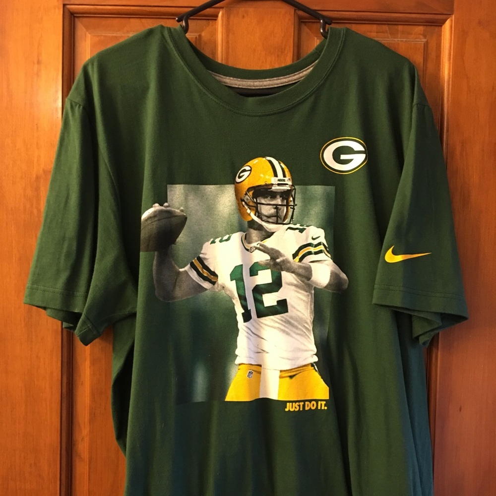 Green Bay Packers’ Aaron Rodgers t-shirt by Nike